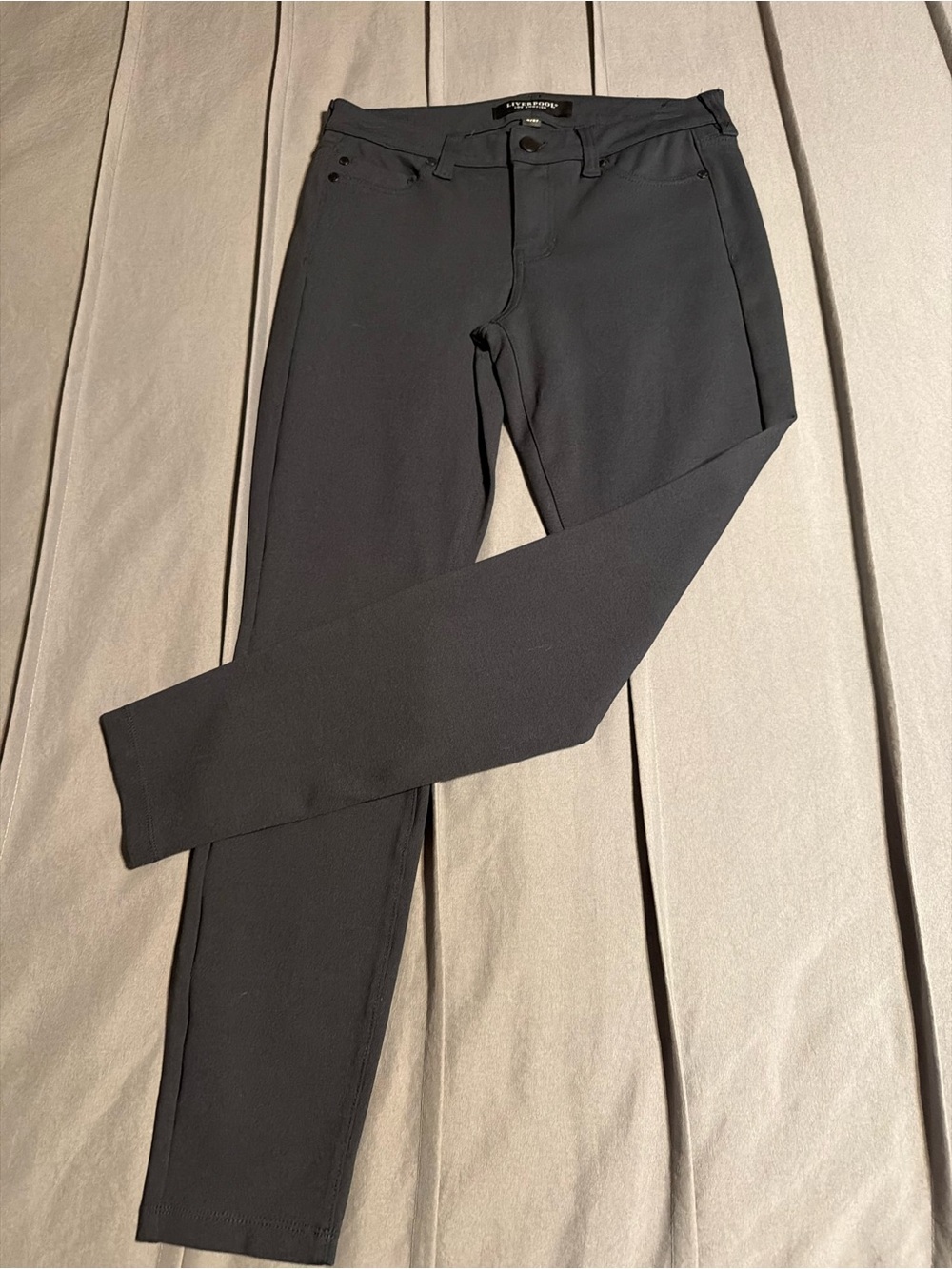 Liverpool Navy Stretch Dress Pants